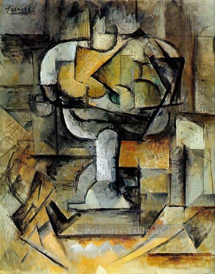 Le compotier 1920 cubism Pablo Picasso Peintures à l'huile